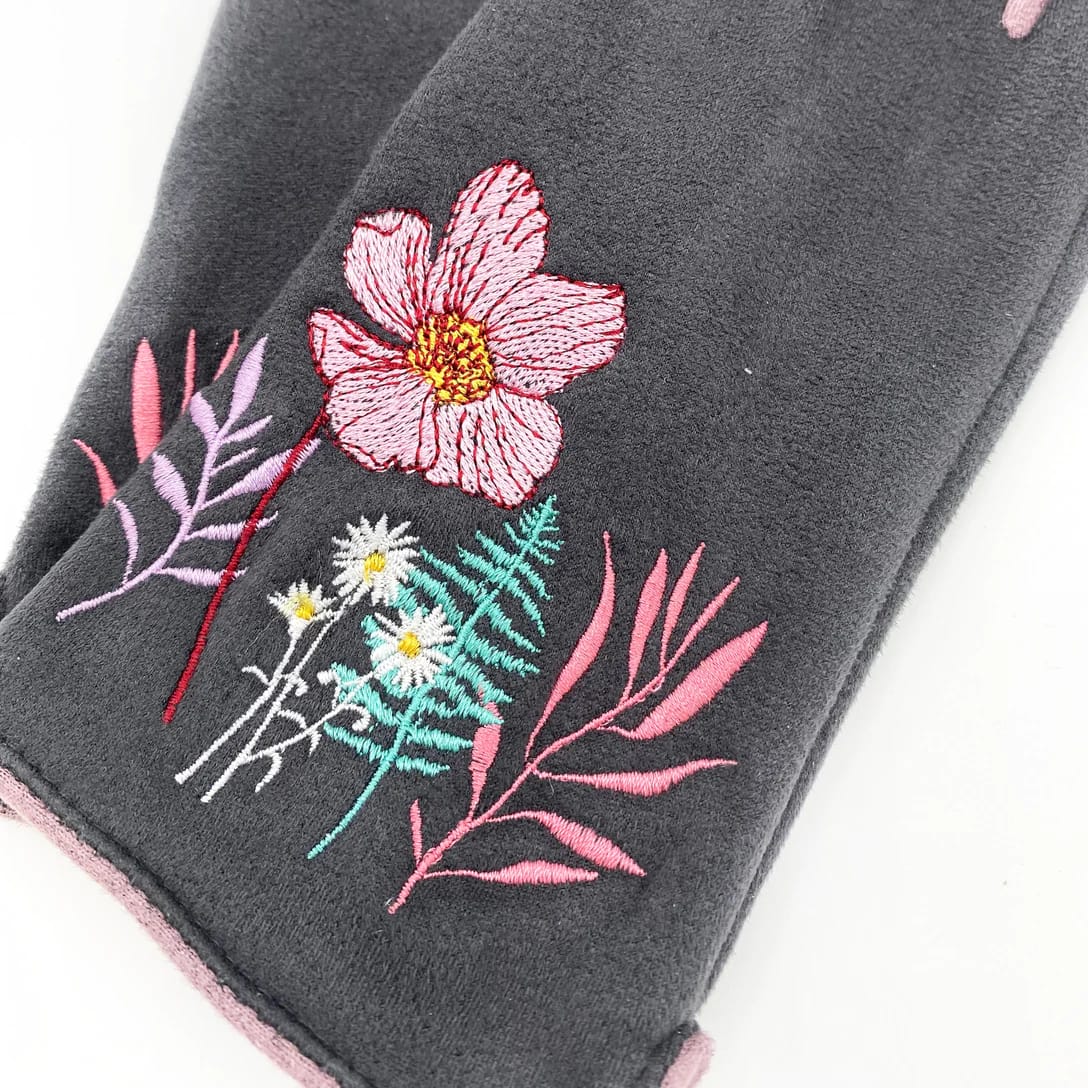 Guantes flor jardín secreto Disaster designs