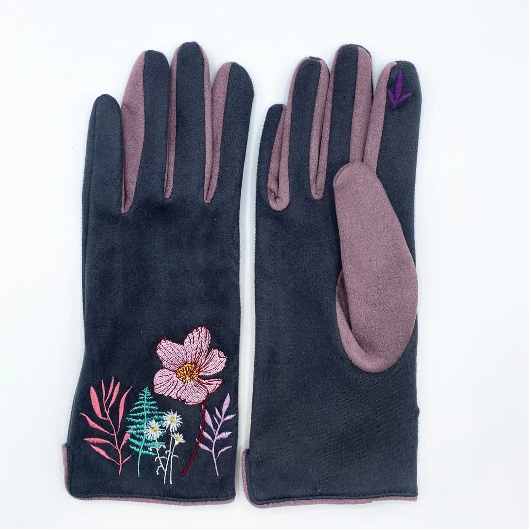 Guantes flor jardín secreto Disaster designs