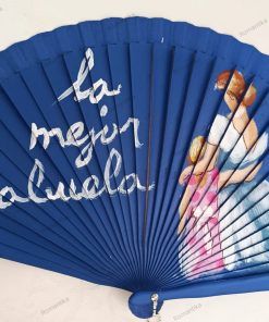 Abanico madera mejor abuela