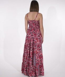 Vestido largo FLORAL Coline
