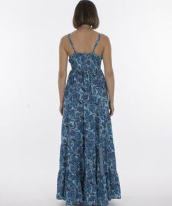 Vestido LARGO floral Coline