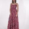 Vestido largo FLORAL Coline