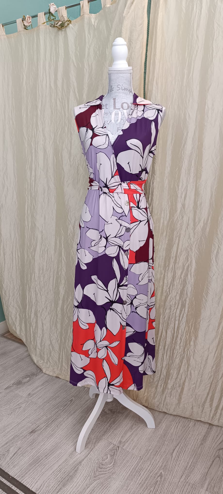 vestido estampado SCORZZO