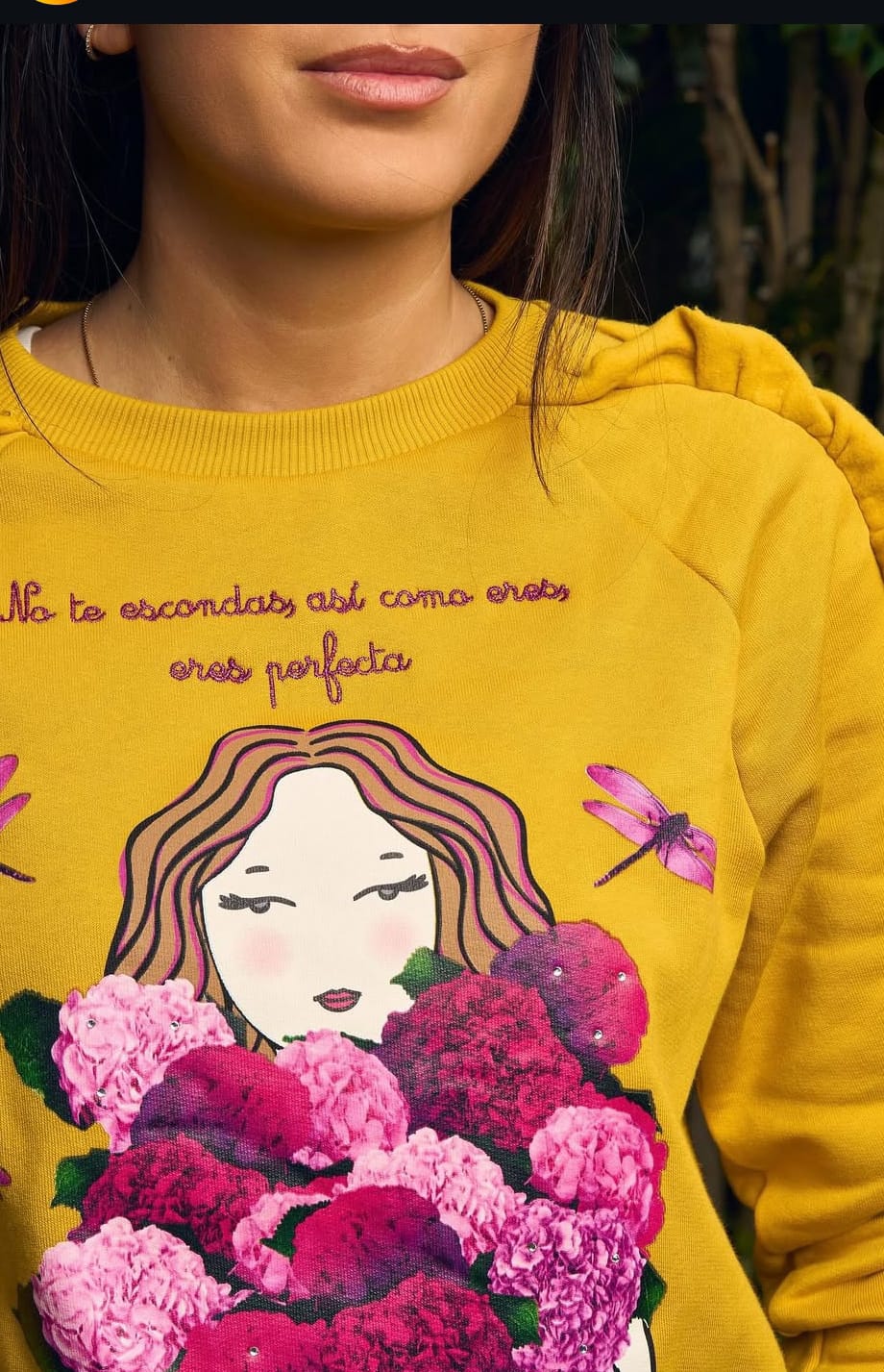 Sudadera Hortensia Anabel Lee