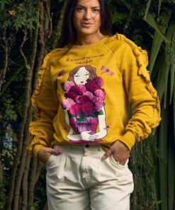 Sudadera Hortensia Anabel Lee