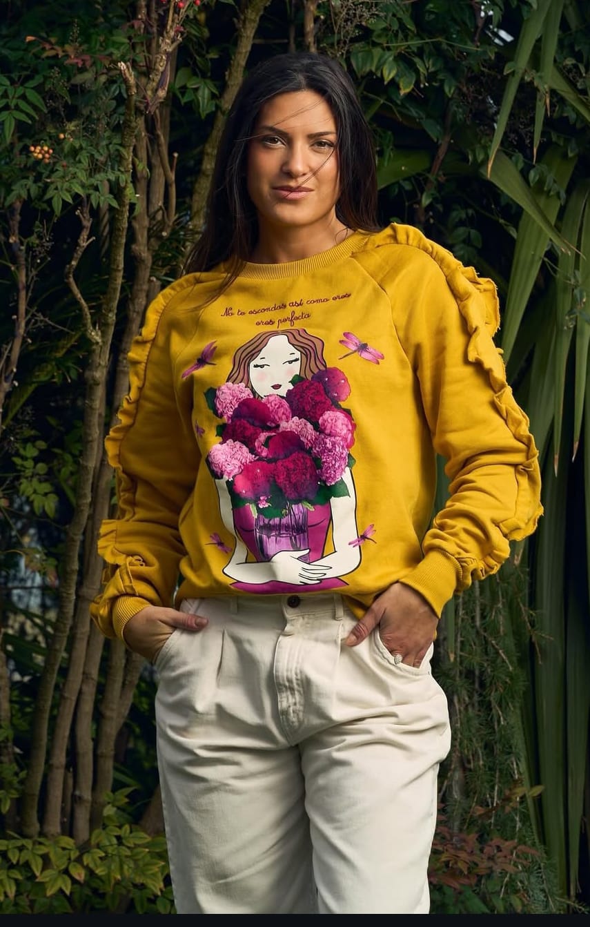 Sudadera Hortensia Anabel Lee